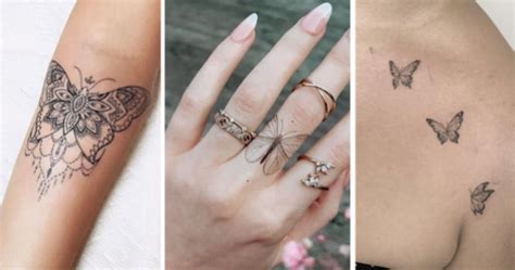 Tatouage papillon : 100 idées et motifs en photos。